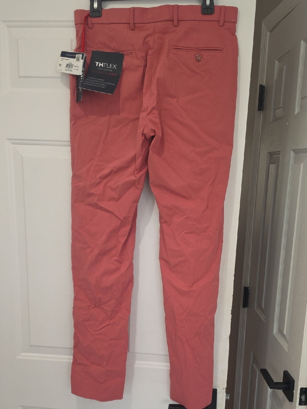 Tommy Hilfiger Slim Coral Chinos